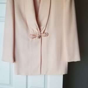 Peach blazer